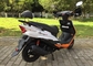 الأبيض البرتقالي الغاز الدراجة الدراجة ، تعمل بالطاقة الغاز الدراجة البخارية CDI الاشتعال المزود