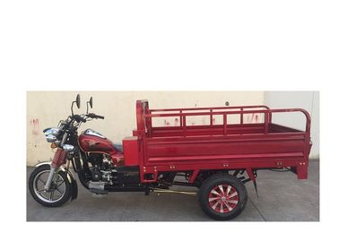 الصين أحمر اللون ثلاثة عجلة البضائع دراجة نارية الهواء تبريد المحرك سبيكة عجلة 162FMJ المزود