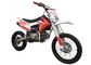 50cc / 70cc ميني غاز تعمل بالطاقة الترابية الدراجات ، أحمر أبيض اللون حفرة الغاز الدراجة المزود